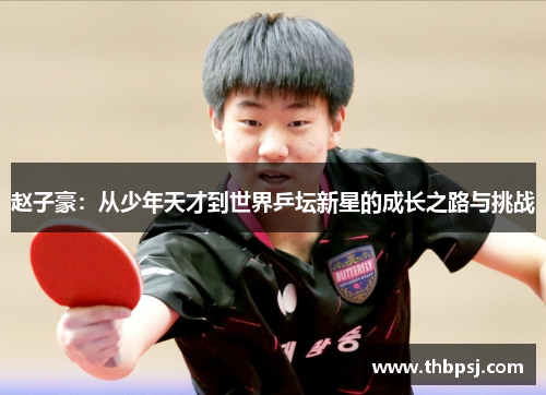 赵子豪：从少年天才到世界乒坛新星的成长之路与挑战